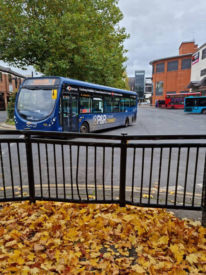Image of Carousel Buses vehicle 409. Taken by Victoria T at 10.52.44 on 2021.10.28